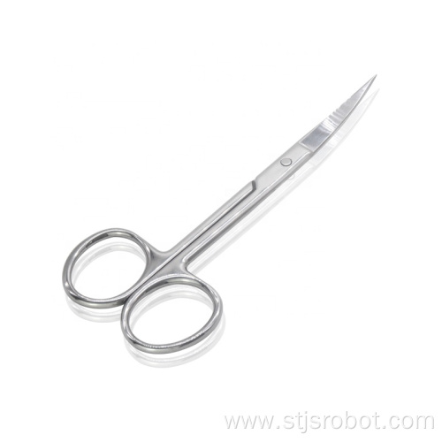 Custom Logo Stainless Steel Beauty Salon Eyelash Cutting Scissors